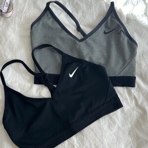 Nike sports bras no liners
